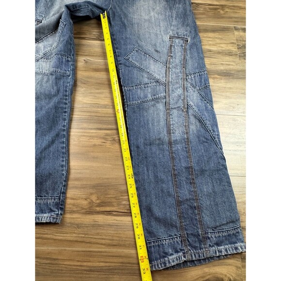 VTG Y2K NWT Marithe Francois Girbaud Circulator SZ 38M Baggy Men's Jeans BKW27K - Picture 5 of 12